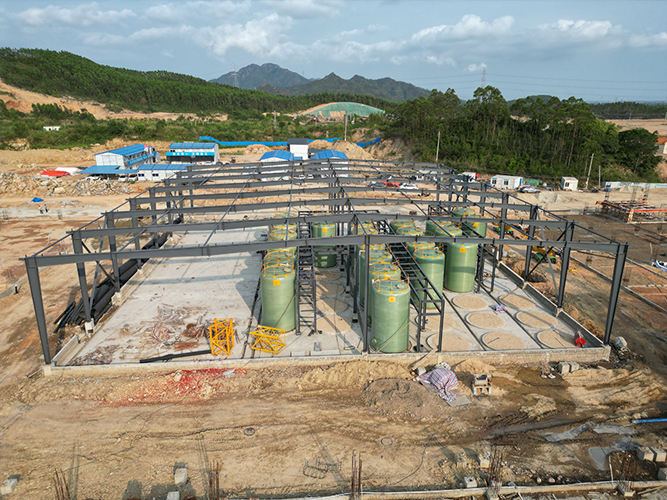 广东金东环境科技产业园项目(一期)钢结构工程