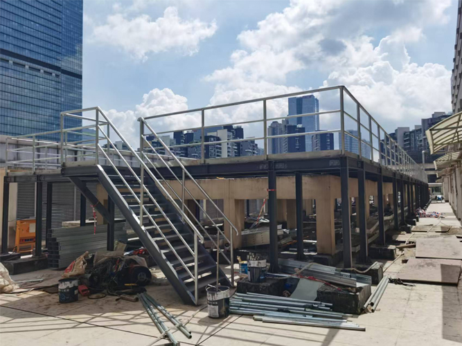 南海生产机房三期扩容信息化配套工程项目屋面钢结构工程